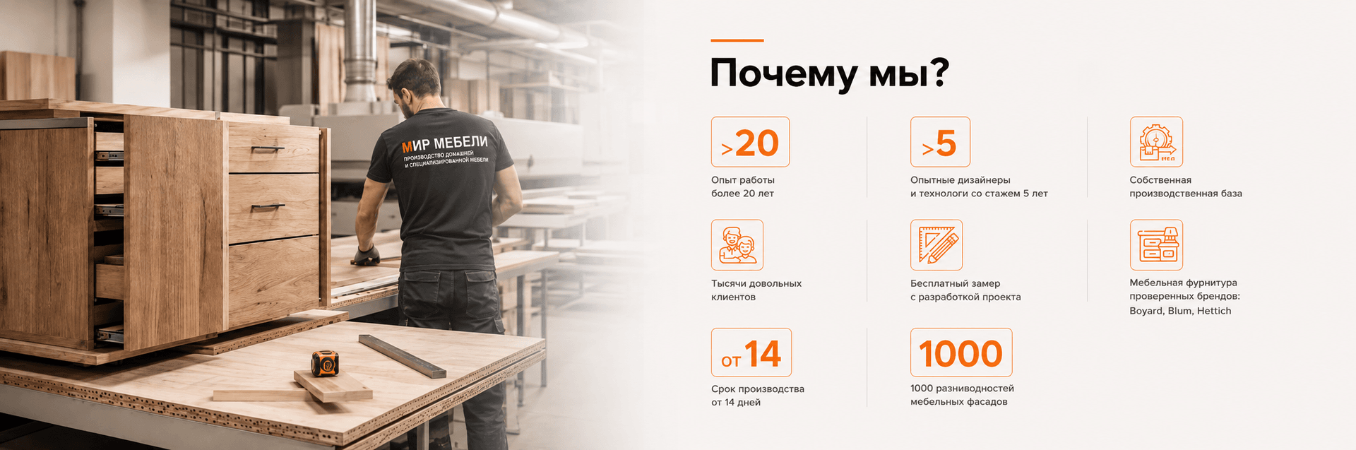 Почему выбирают Мир мебели